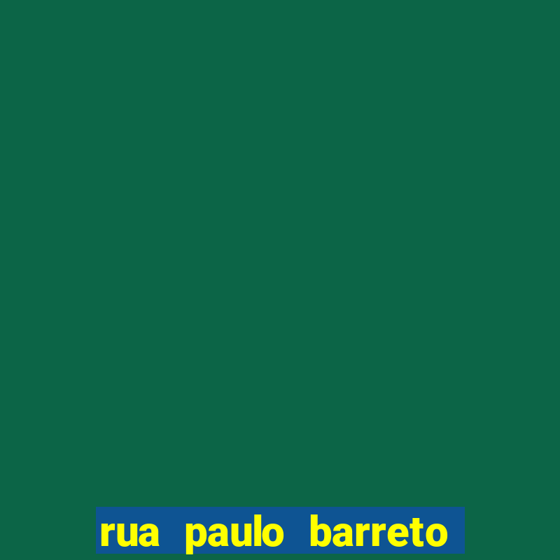 rua paulo barreto botafogo mapa